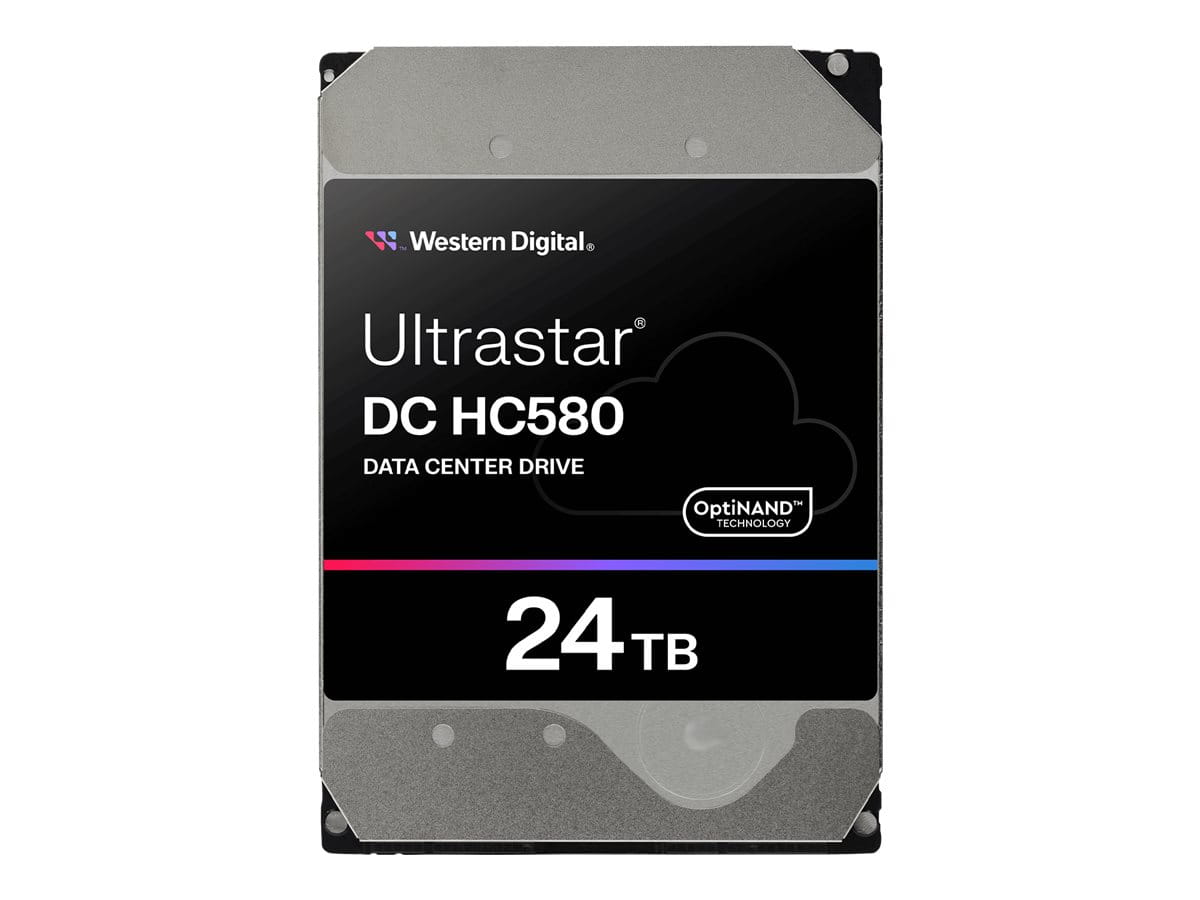 WD Ultrastar DC HC580 WUH722424ALE6L4 - Festplatte - 24 TB - intern - 3.5" (8.9 cm) WD Ultrastar DC HC580 WUH722424ALE6L4 - Festplatte - 24 TB - intern - 3.5" (8.9 cm)