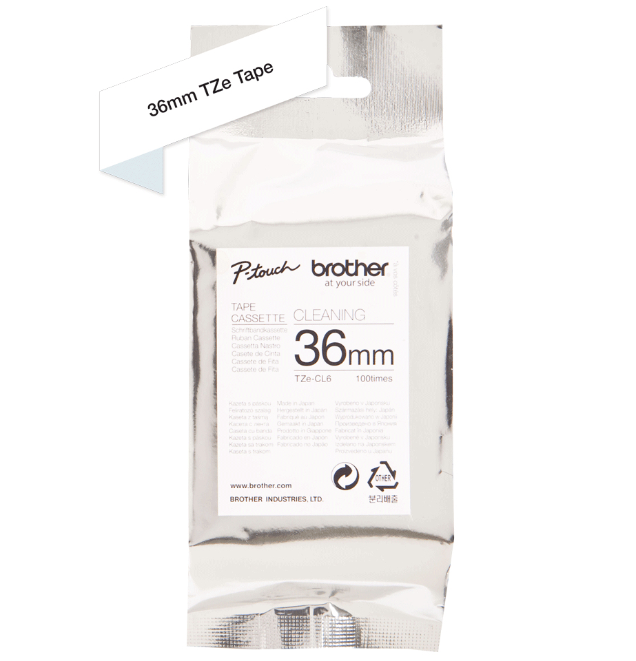 Brother TZe-CL6 - Rolle (3,56 cm x 8 m) 1 Kassette(n)