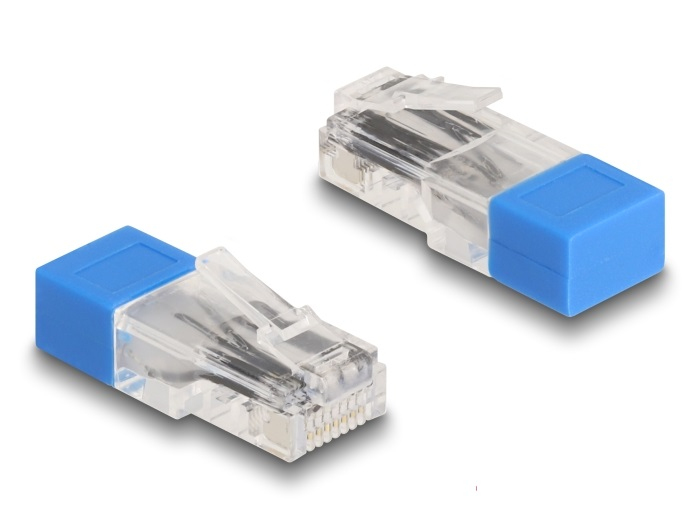 Delock Netzwerkanschluss - RJ-45 (M) - 120-Ohm-Widerstand