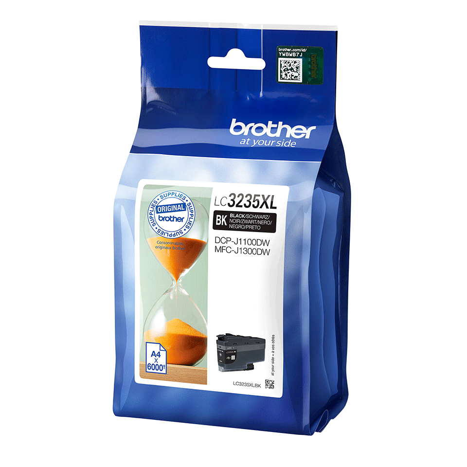 Brother LC3235XLBK - Hohe Ergiebigkeit - Schwarz