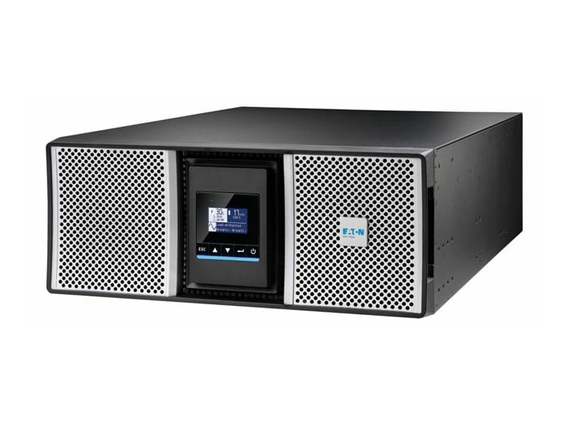 Eaton 9PX G2 9PX8KIRTNBPG2 - USV (in Rack montierbar/extern) - HotSwap - Wechselstrom 200/208/220/230/240 V - 8000 Watt - 8000 VA - 1-phasig - 9 Ah - Ethernet 10/100/1000, RS-232, USB - Ausgangsanschlüsse: 17 - PFC - 4U - 48.3 cm (19")