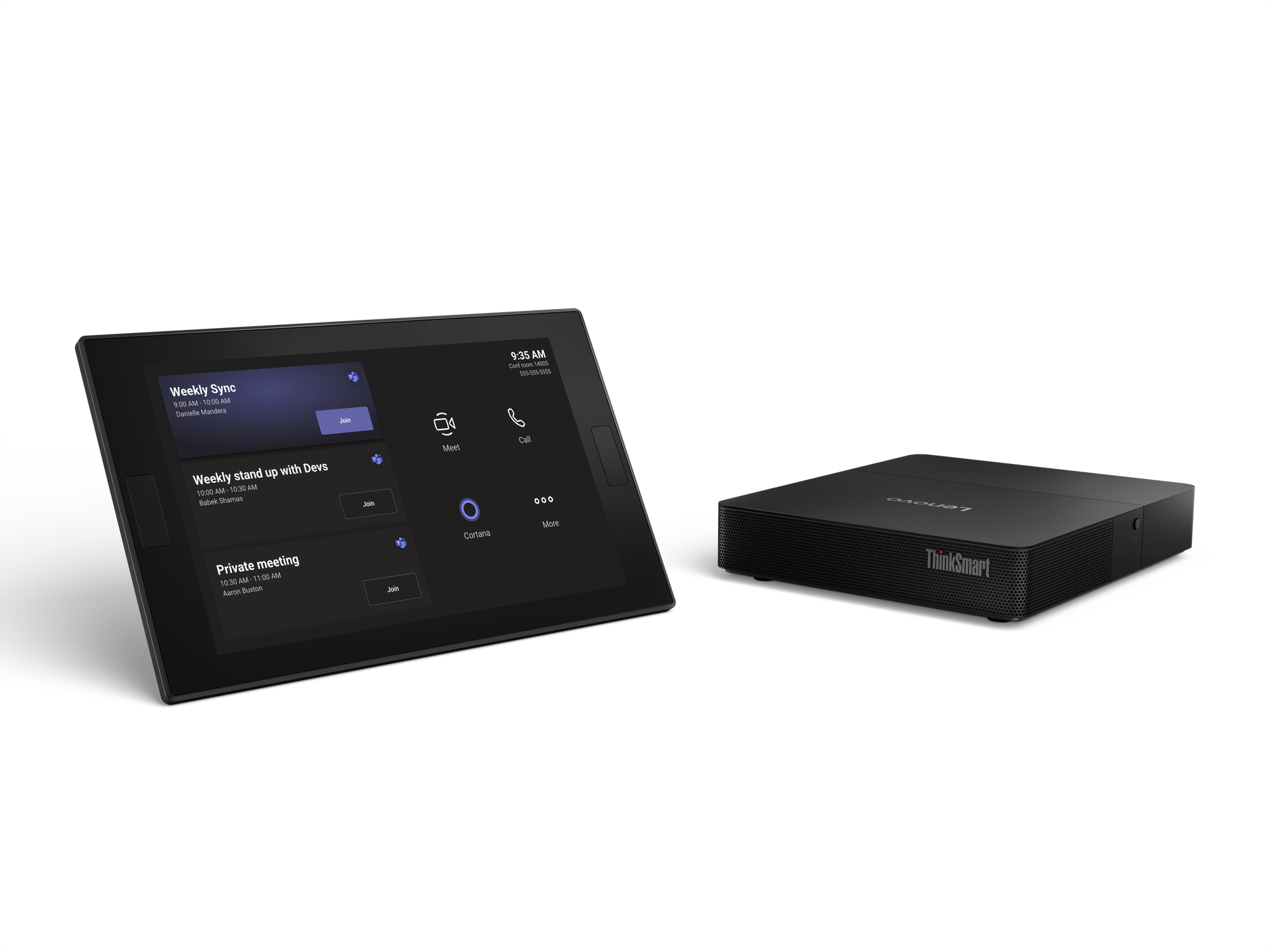 Lenovo ThinkSmart Core Gen 2 - Kit für Videokonferenzen (Touchscreen-Konsole, Rechensystem)