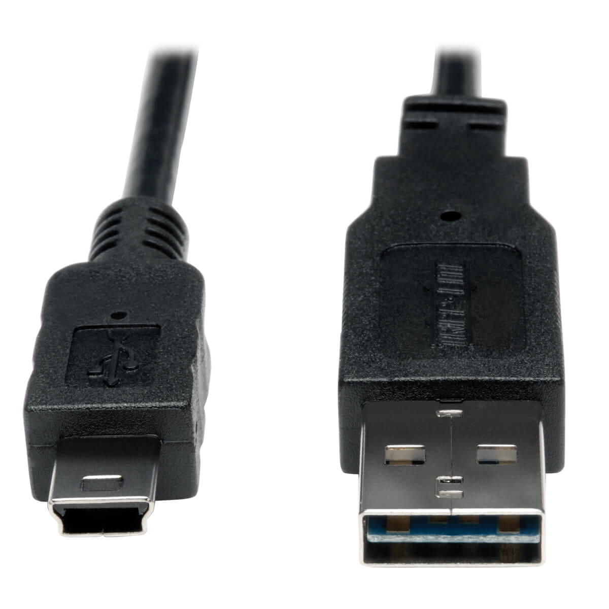 Tripp Eaton Tripp Lite Series Universal Reversible USB 2.0 Cable (Reversible A to 5Pin Mini B M/M)