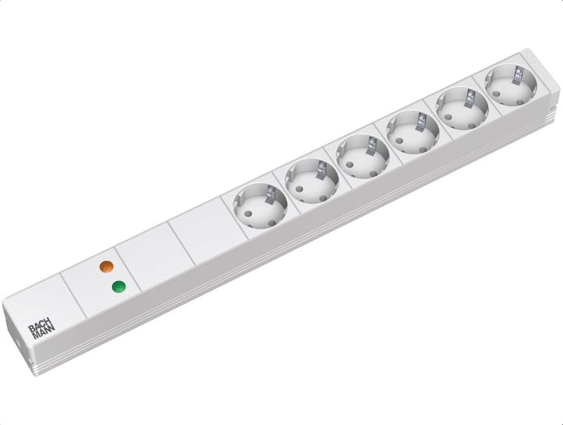 Bachmann CONI - Steckdosenleiste - Wechselstrom 230 V - Eingabe, Eingang GST18i3 - Ausgangsanschlüsse: 3 (French / UTE)