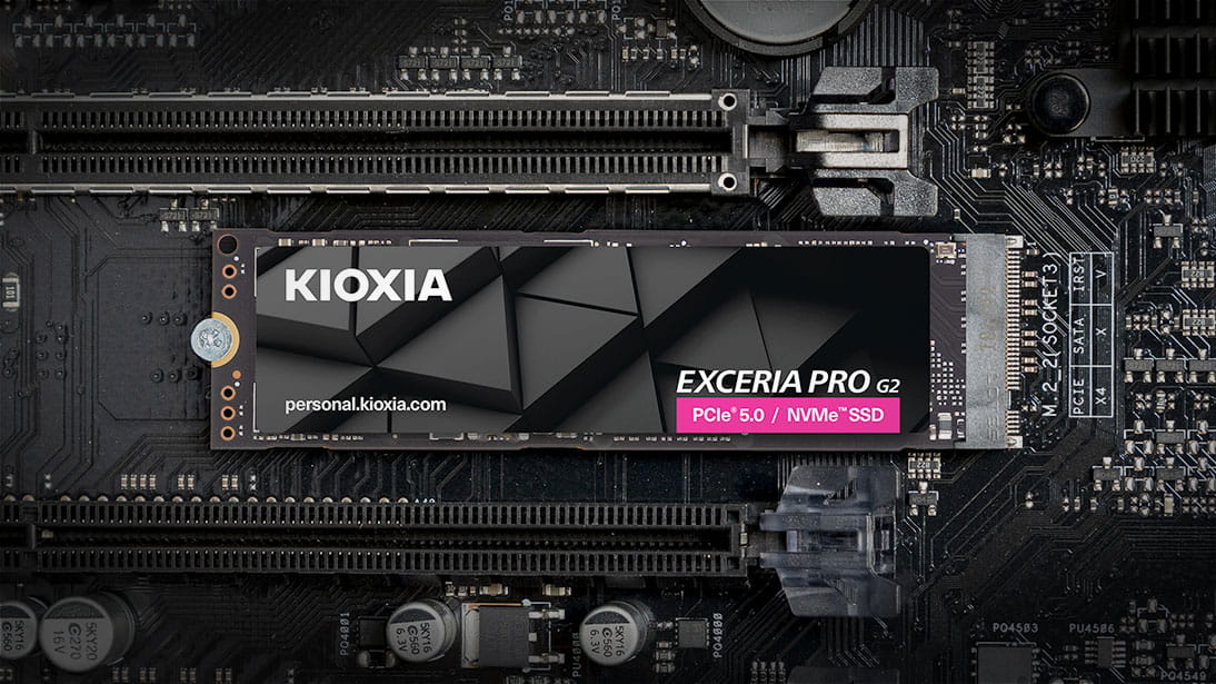 Kioxia EXCERIA PRO G2 - SSD - 1024 GB - intern - M.2 2280 S3-M (M.2 2280 S3-M)