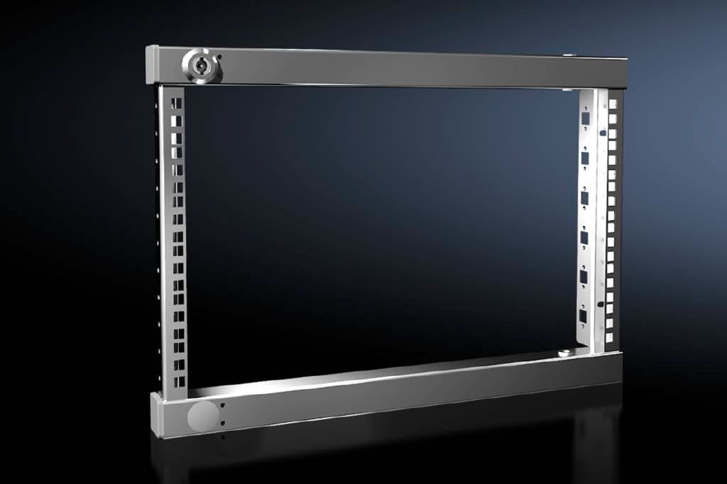 Rittal VX - Rack-Schwingrahmen - galvanisiert - 6U - 48.3 cm (19")