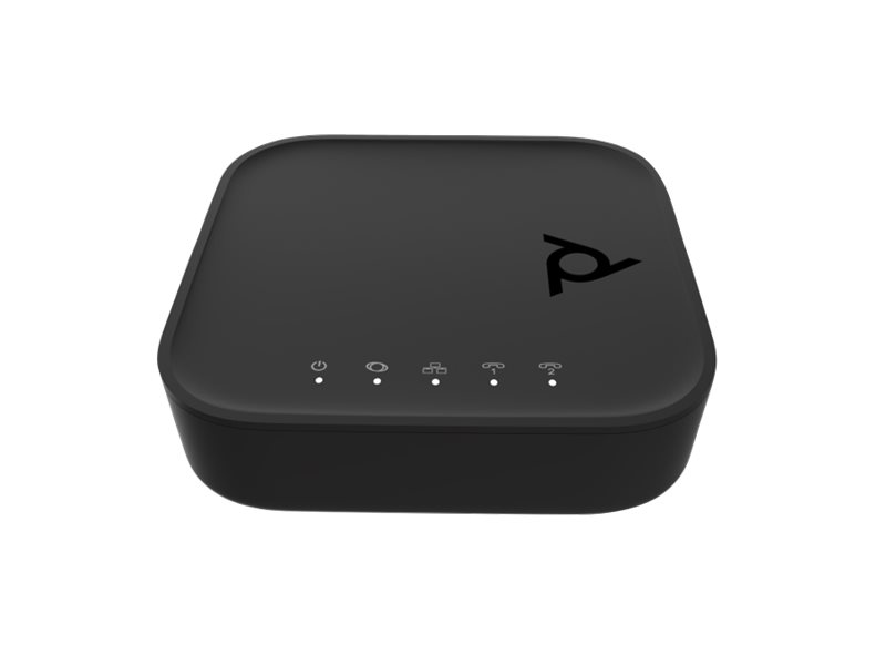 Poly HP Poly ATA 402 - VoIP-Telefonadapter - mit Open