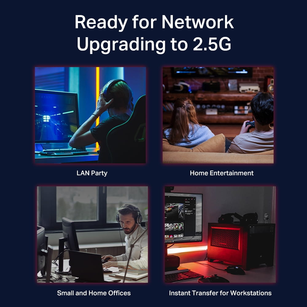 TP-LINK TL-SG105-M2 - V1 - Switch - unmanaged