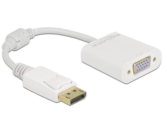 Delock Videoadapter - DisplayPort (M) eingerastet zu HD-15 (VGA)