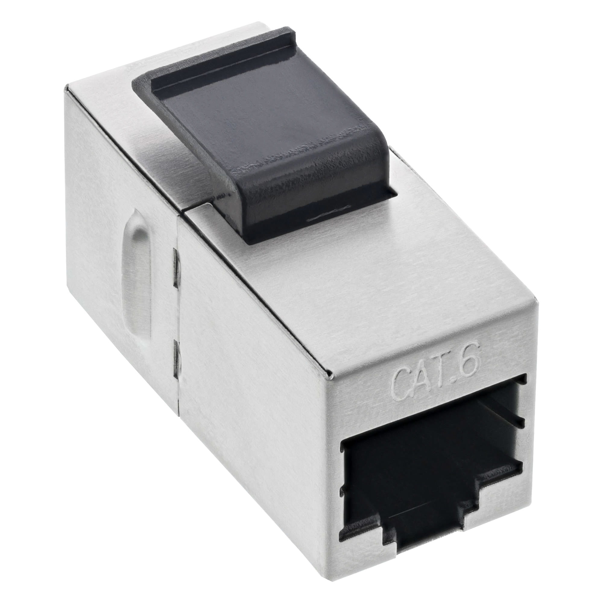 InLine Keystone RJ45 Buchse / Buchse - SNAP-In - Cat.6 - STP - bulk