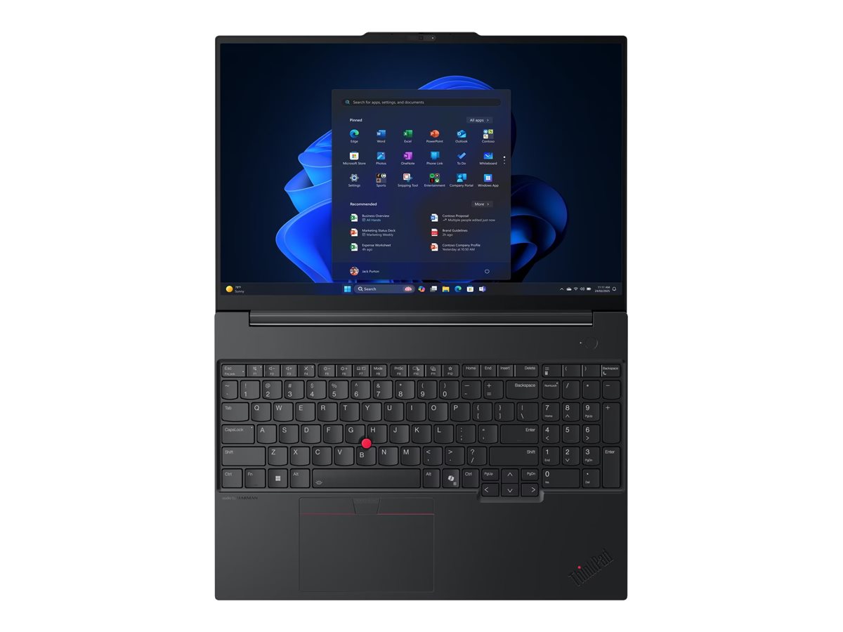 Lenovo ThinkPad E16 Gen 3 22AY - Intel Core Ultra 5 228V - Win 11 Pro - Arc Graphics 130V - 32 GB RAM - 512 GB SSD, NVMe - 40.6 cm (16")