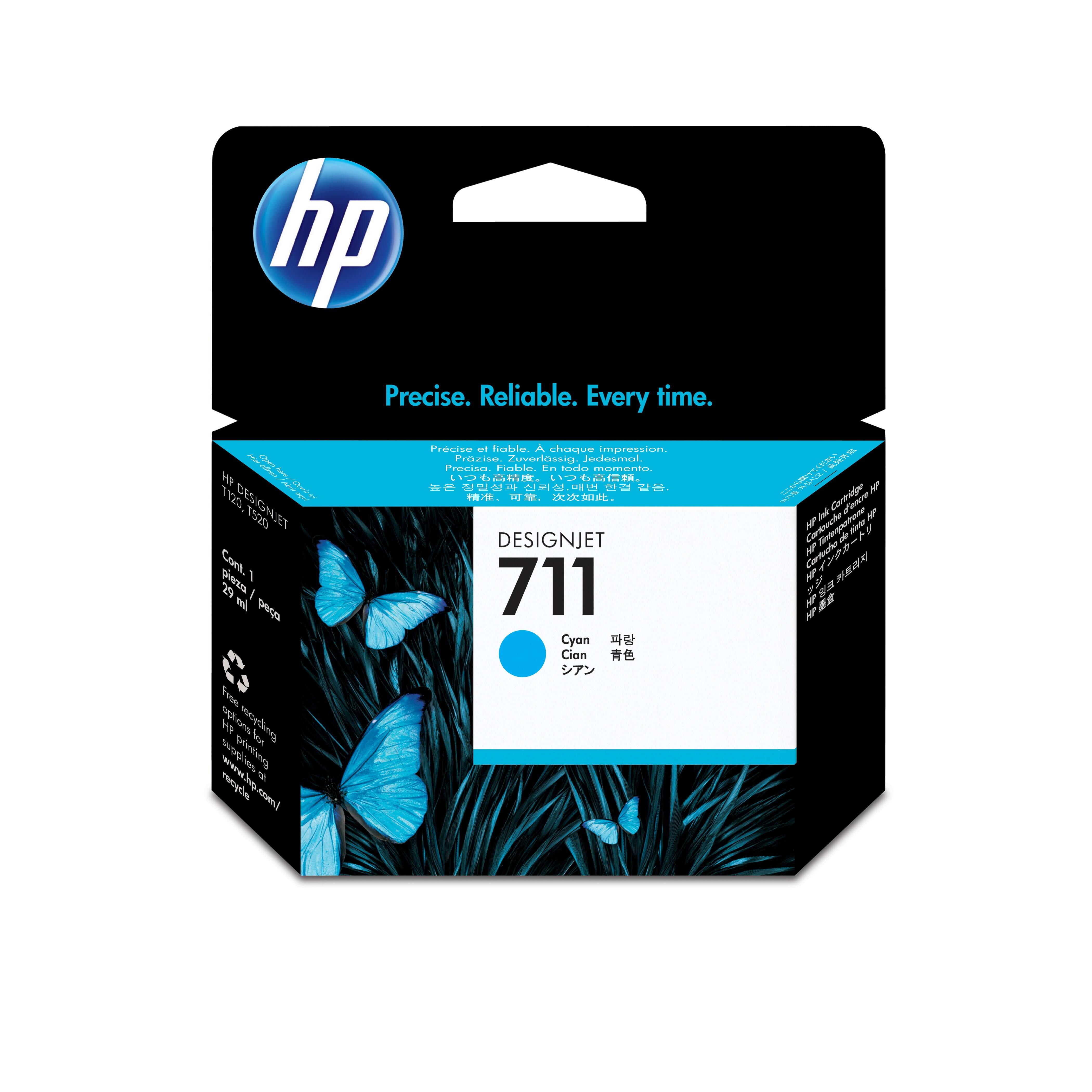 HP 711 - 29 ml - Cyan - original - DesignJet