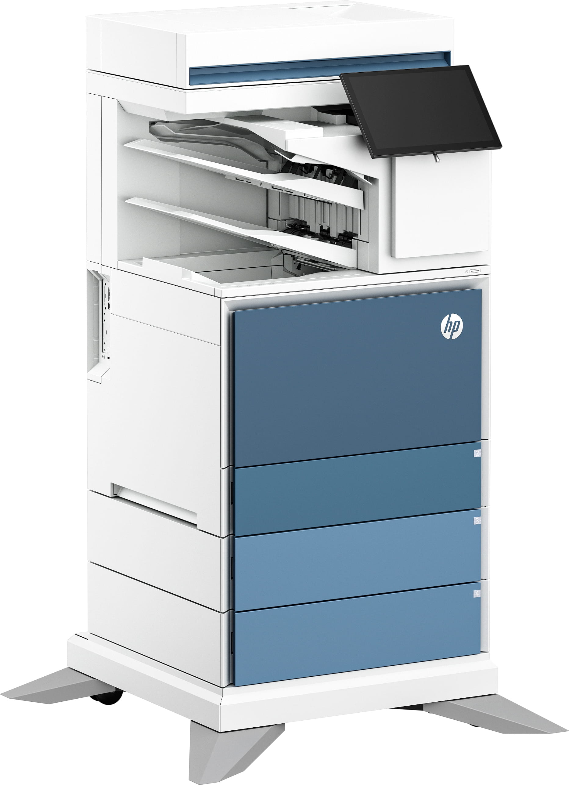 HP LaserJet Enterprise Flow MFP 6800zfsw - Multifunktionsdrucker - Farbe - Laser - Legal (216 x 356 mm)
