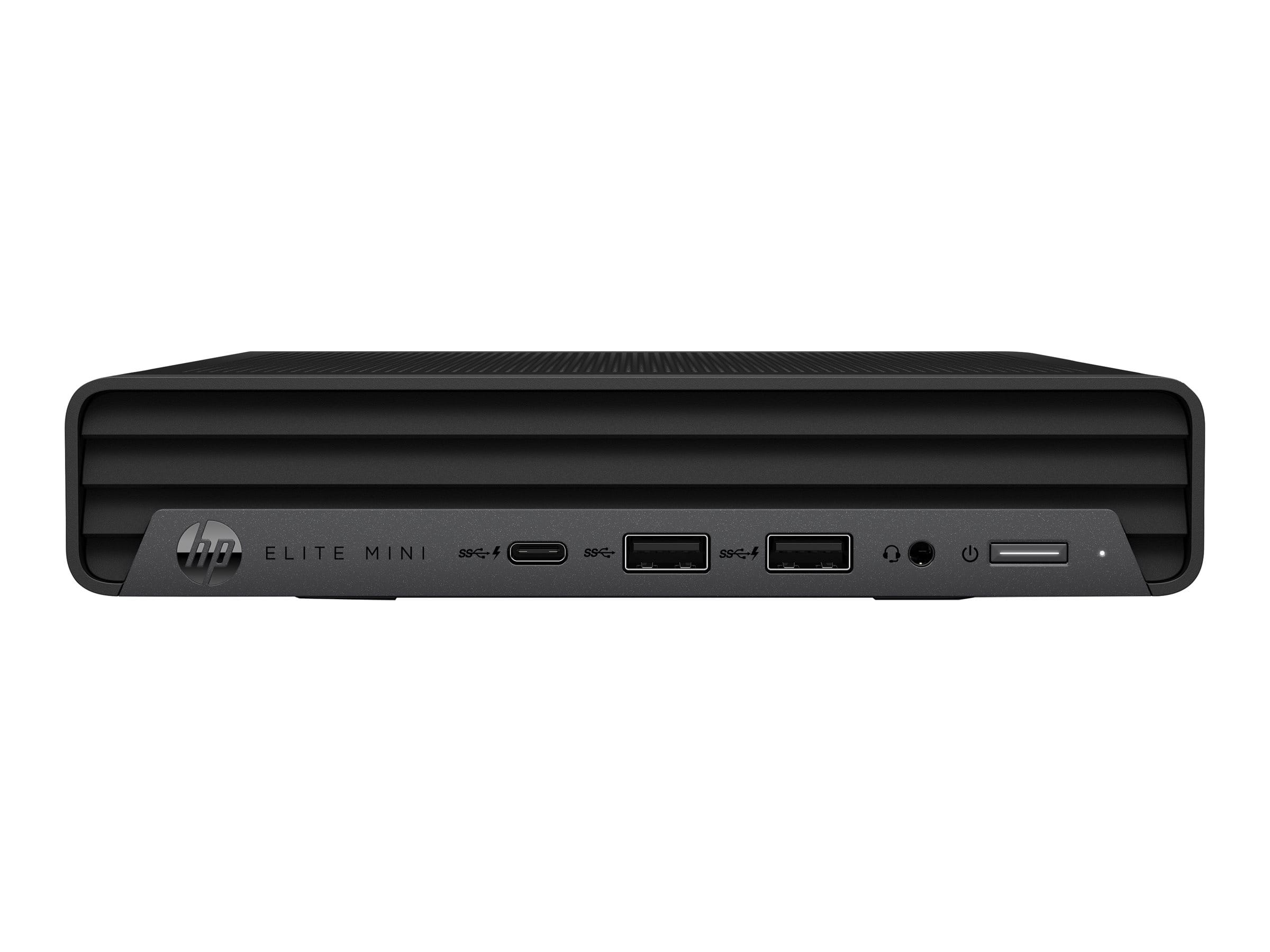 HP Mini IP Conference PC - Mini Desktop - Core i7 13700T / 1.4 GHz - vPro - RAM 16 GB - SSD 256 GB - NVMe - UHD Graphics 770 - 1GbE, 2.5GbE, Wi-Fi 6E, Bluetooth 5.3 - WLAN: 802.11a/b/g/n/ac/ax (Wi-Fi 6E)