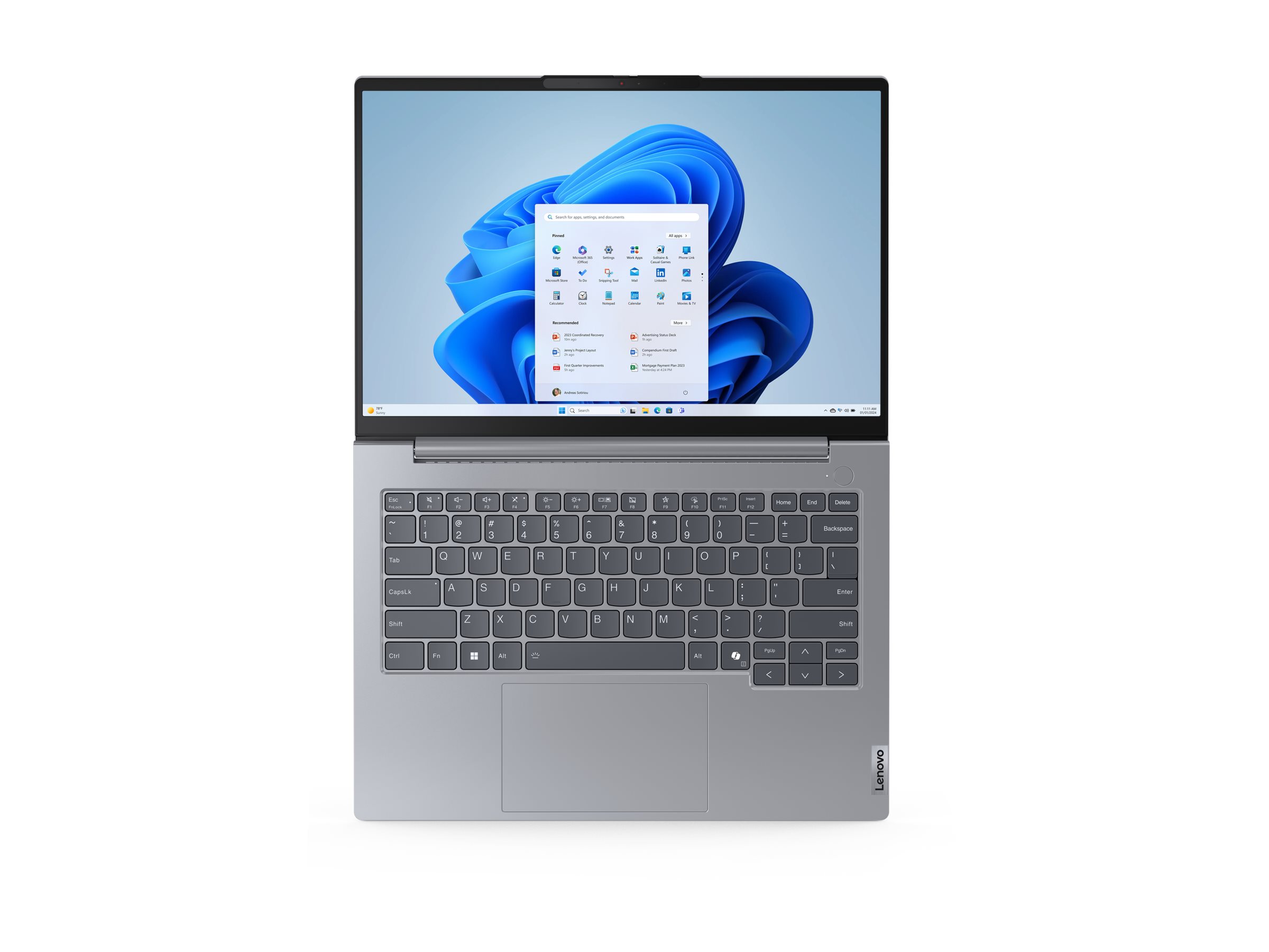 Lenovo ThinkBook 14 G7 ARP 21MV AMD Ryzen 5 7535HS / 3.3 GHz - Win 11 Pro - Radeon 660M - 32 GB RAM - 512 GB SSD NVMe - 35.6 cm (14")