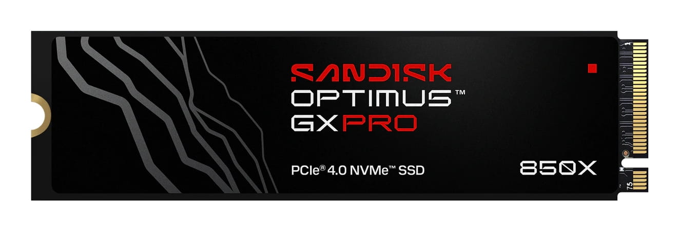 SanDisk Optimus GX PRO 850X - SSD - verschlüsselt - 1 TB - intern - M.2 2280 S3-M (M.2 2280 S3-M)