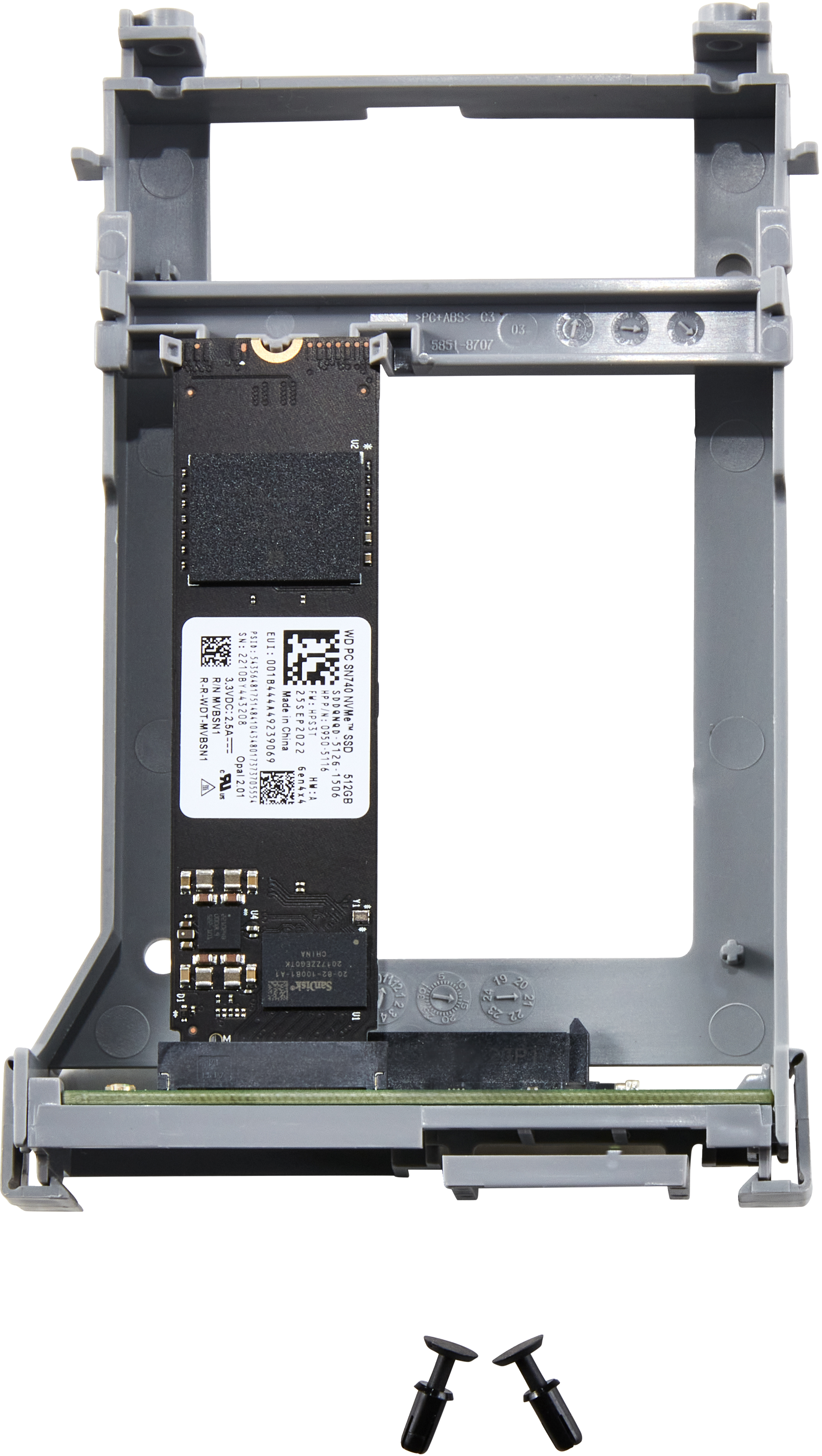 HP  SSD - verschlüsselt - 512 GB - intern - Self-Encrypting Drive (SED)