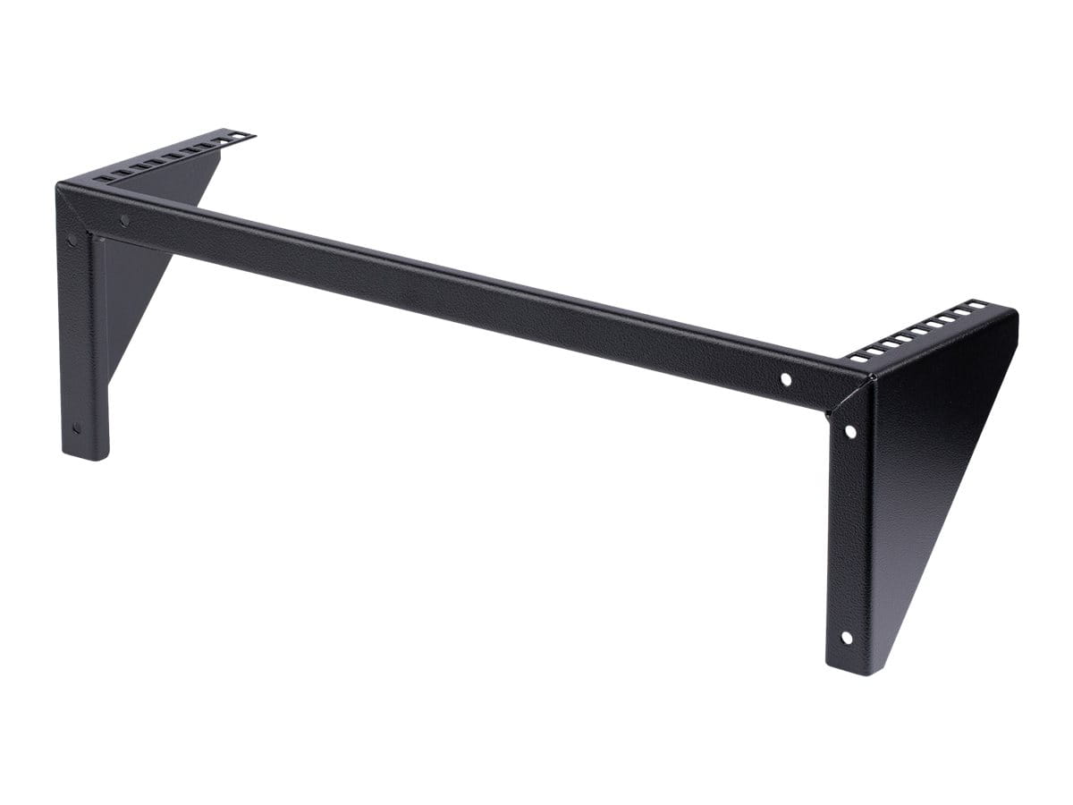 StarTech.com 19 Zoll 3HE Wandhalter Rack Mount vertikal - 3U Rack Bracket 19 Wandverteiler in Stahl schwarz - Open Frame - Halterung - geeignet für Wandmontage - Schwarz - 3U - 48.3 cm (19") StarTech.com 19 Zoll 3HE Wandhalter Rack Mount vertikal - 3U Rack Bracket 19 Wandverteiler in Stahl schwarz - Open Frame - Halterung - geeignet für Wandmontage - Schwarz - 3U - 48.3 cm (19")