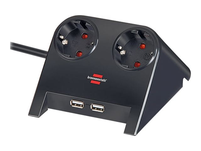 Brennenstuhl Desktop-Power USB-Charger - Steckdosenleiste