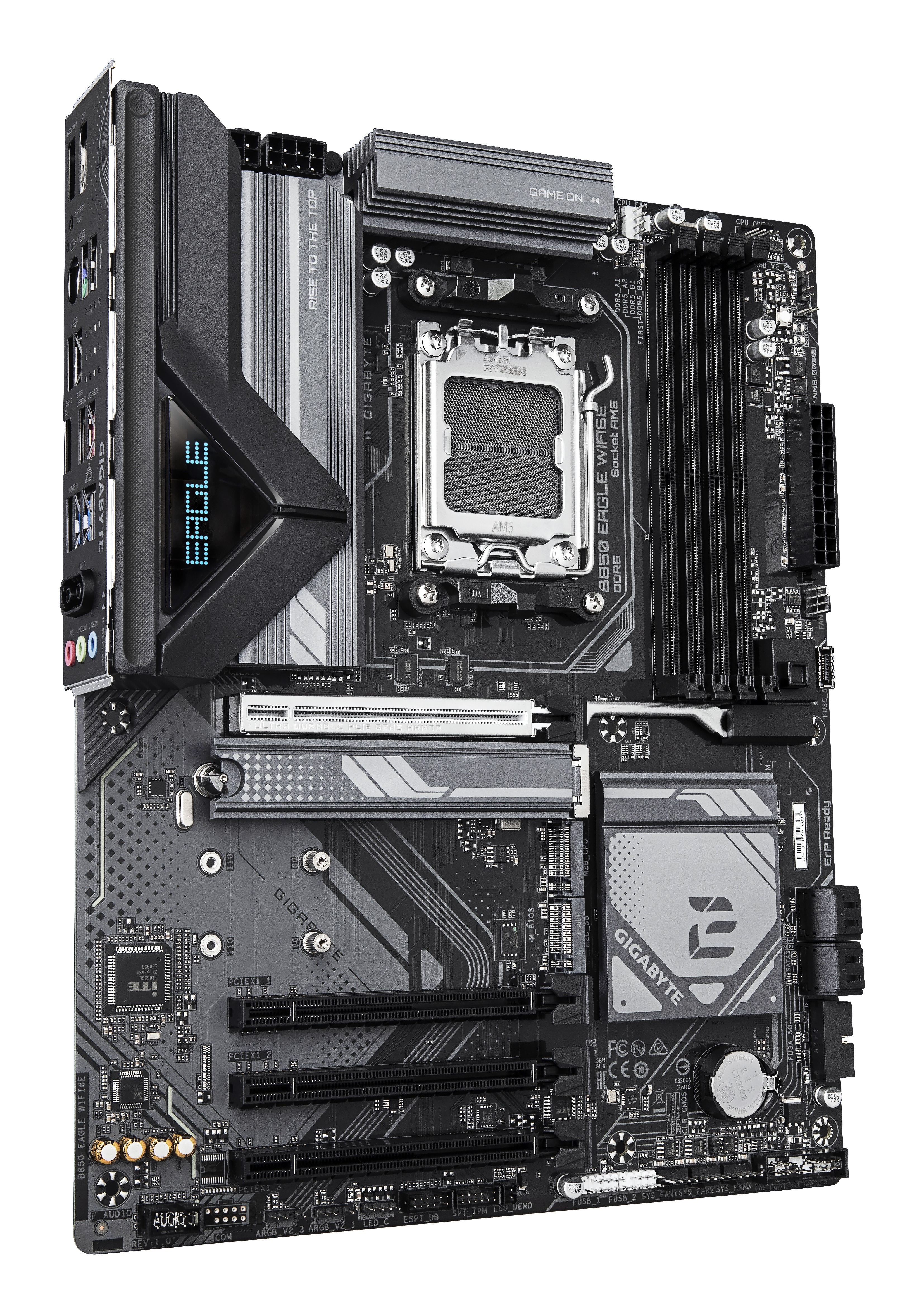Gigabyte B850 EAGLE WIFI6E - Motherboard - ATX - Socket AM5 - AMD B850 Chipsatz - USB-C 3.2 Gen 1, USB 3.2 Gen 2, USB 3.2 Gen 1 - Wi-Fi 6E, Bluetooth, Gigabit LAN - Onboard-Grafik (CPU erforderlich)