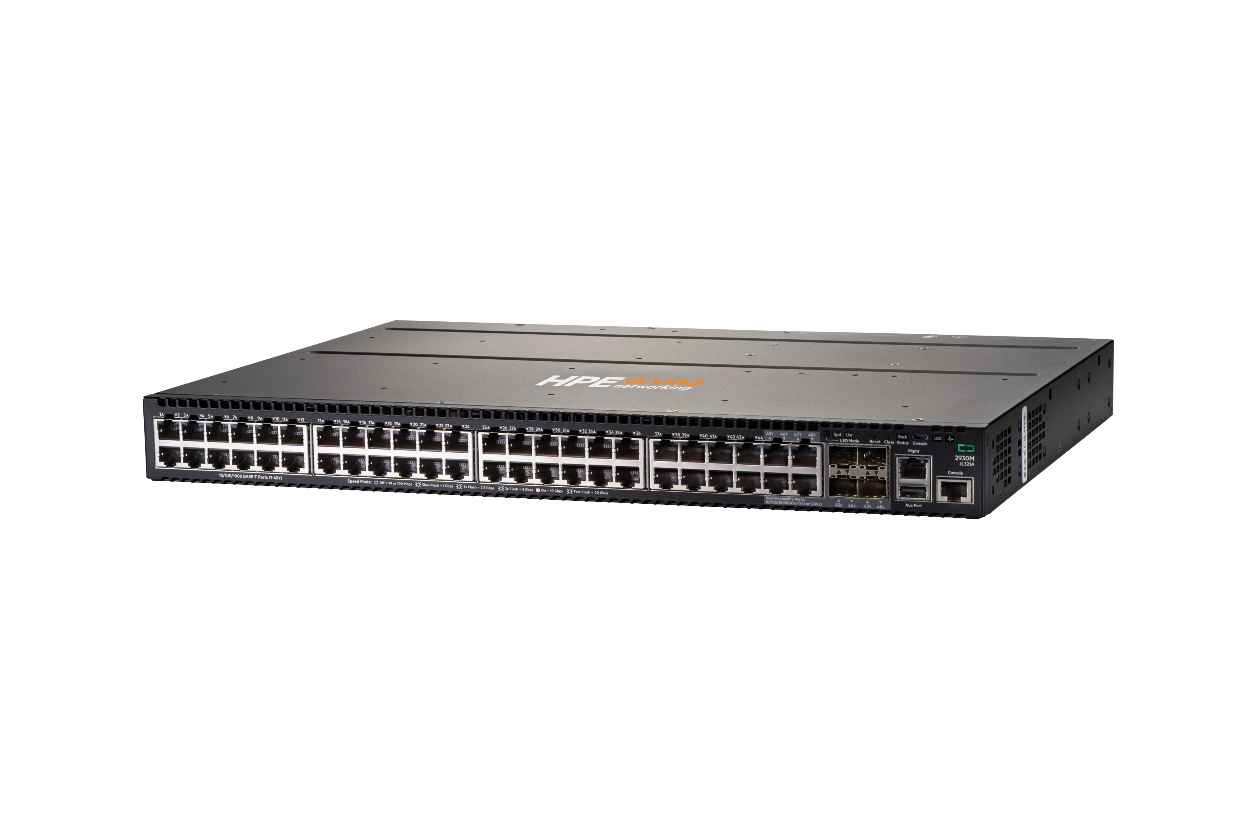 HPE Aruba Networking 2930M 48G 1-Slot - Switch - L3 - managed