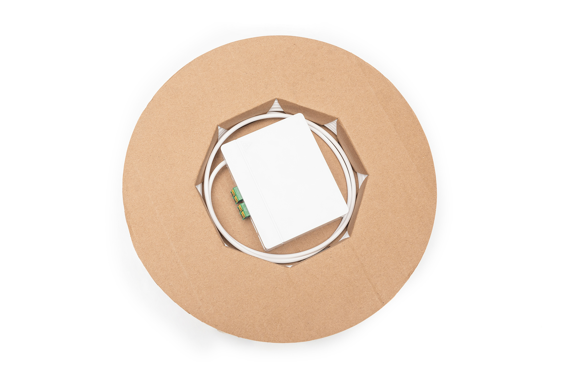 DIGITUS Fttx Installationskit, Vorkonfektioniert, 4-Faser, LC/APC Stecker, Länge 70m, 80 mm, 100 mm, 30 mm, 75 g, 1,26 kg, China