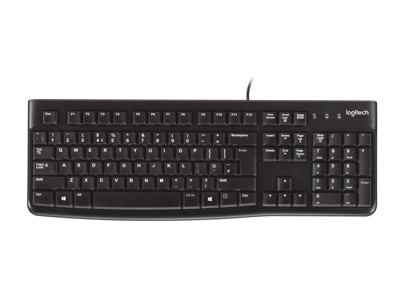 Logitech K120 - Tastatur - USB - USA