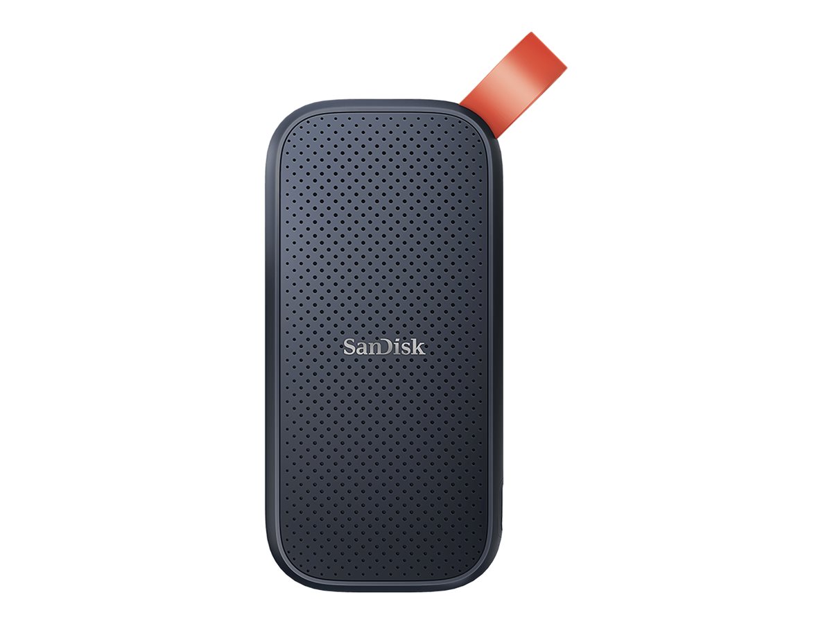 SanDisk Portable - SSD - 1 TB - extern (tragbar) - USB 3.2 Gen 2 (USB-C Steckverbinder)