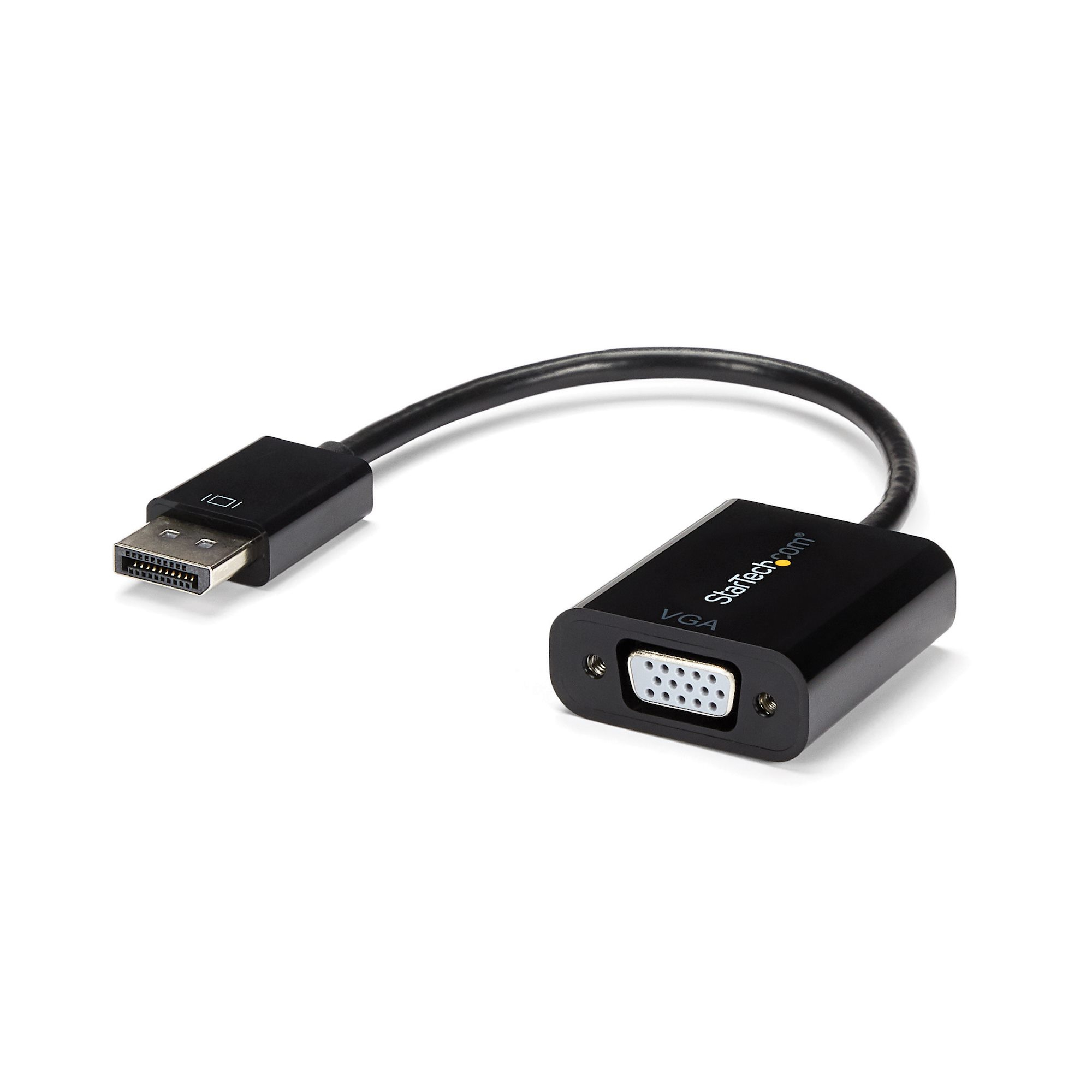 StarTech.com DP2VGA3 DisplayPort™ auf VGA Video Adapter / Konverter (1920x1200, DP auf VGA, Stecker/Buchse)