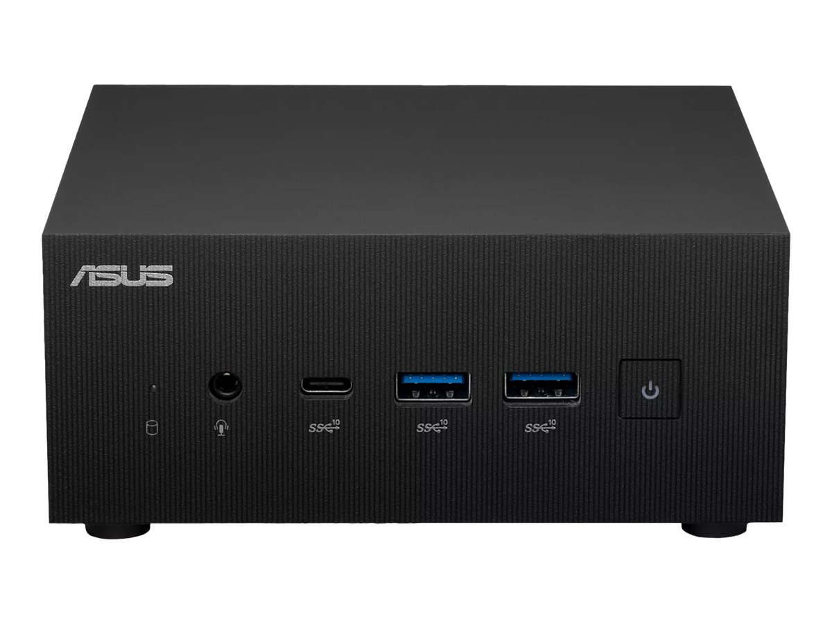 ASUS ExpertCenter PN64 S7018MDE1 - Ultra kompakter Mini-PC - Core i7 13700H / 2.4 GHz - RAM 16 GB - SSD 512 GB - NVMe - Intel Iris Xe Grafik - 1GbE, 2.5GbE, Wi-Fi 6E, Bluetooth 5.2 - WLAN: 802.11a/b/g/n/ac/ax (Wi-Fi 6E)