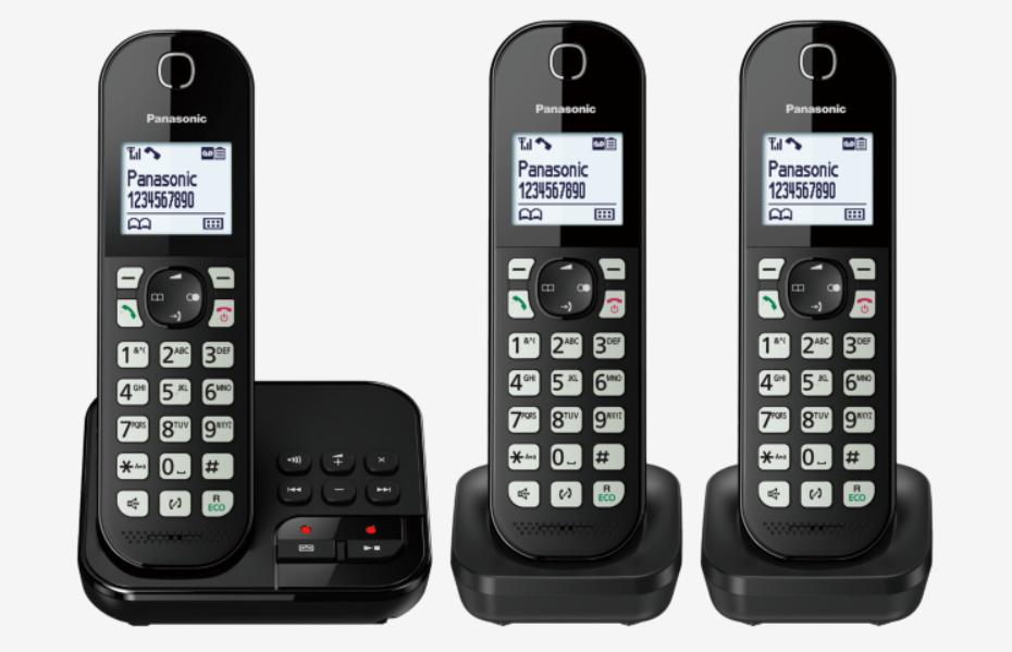Panasonic KX-TGC463GB - Schnurlostelefon - Anrufbeantworter mit Rufnummernanzeige