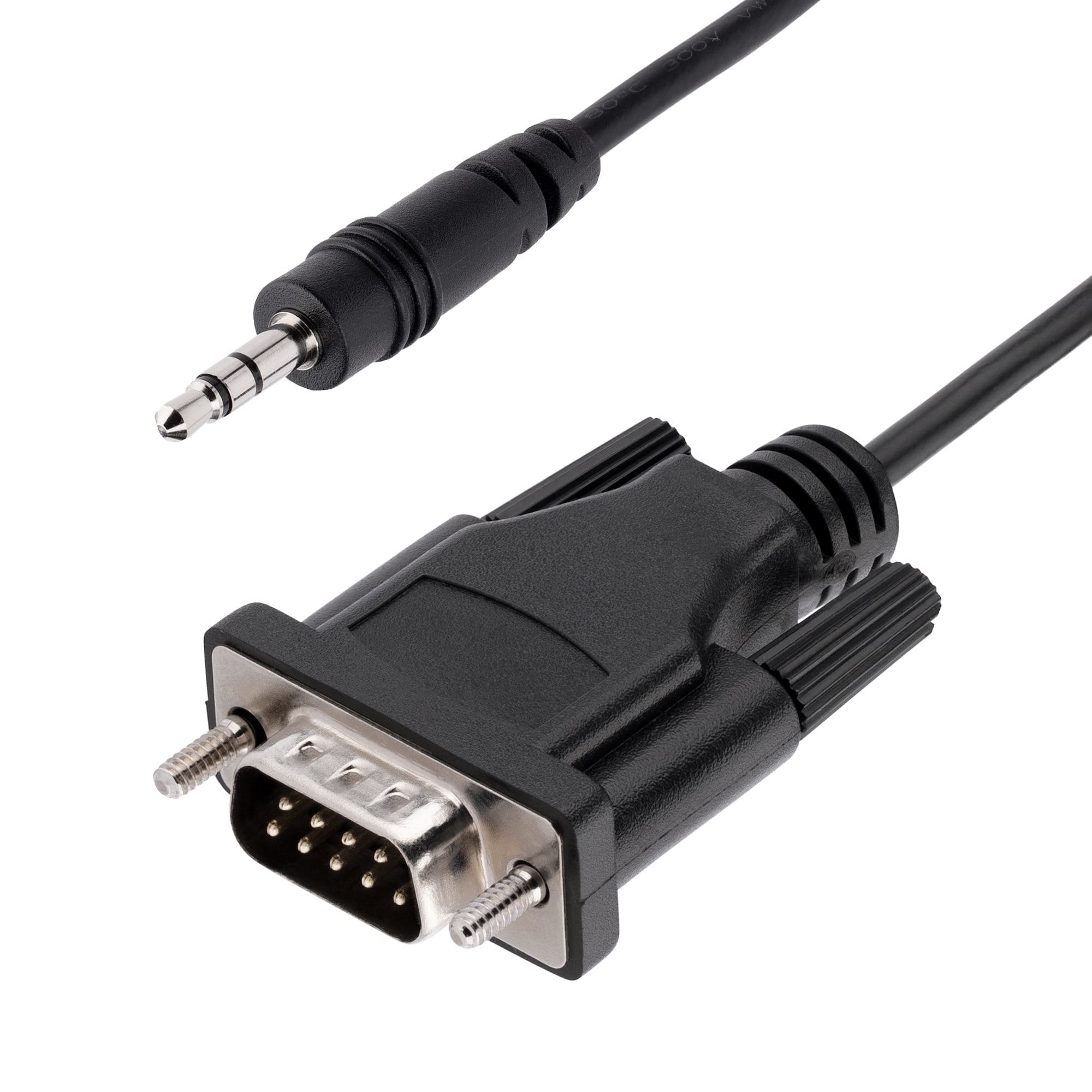 StarTech.com 1 m DB9 auf 3.5mm serielles Kabel, Stecker auf Stecker Kabel - Kabel seriell - DB-9 (M)