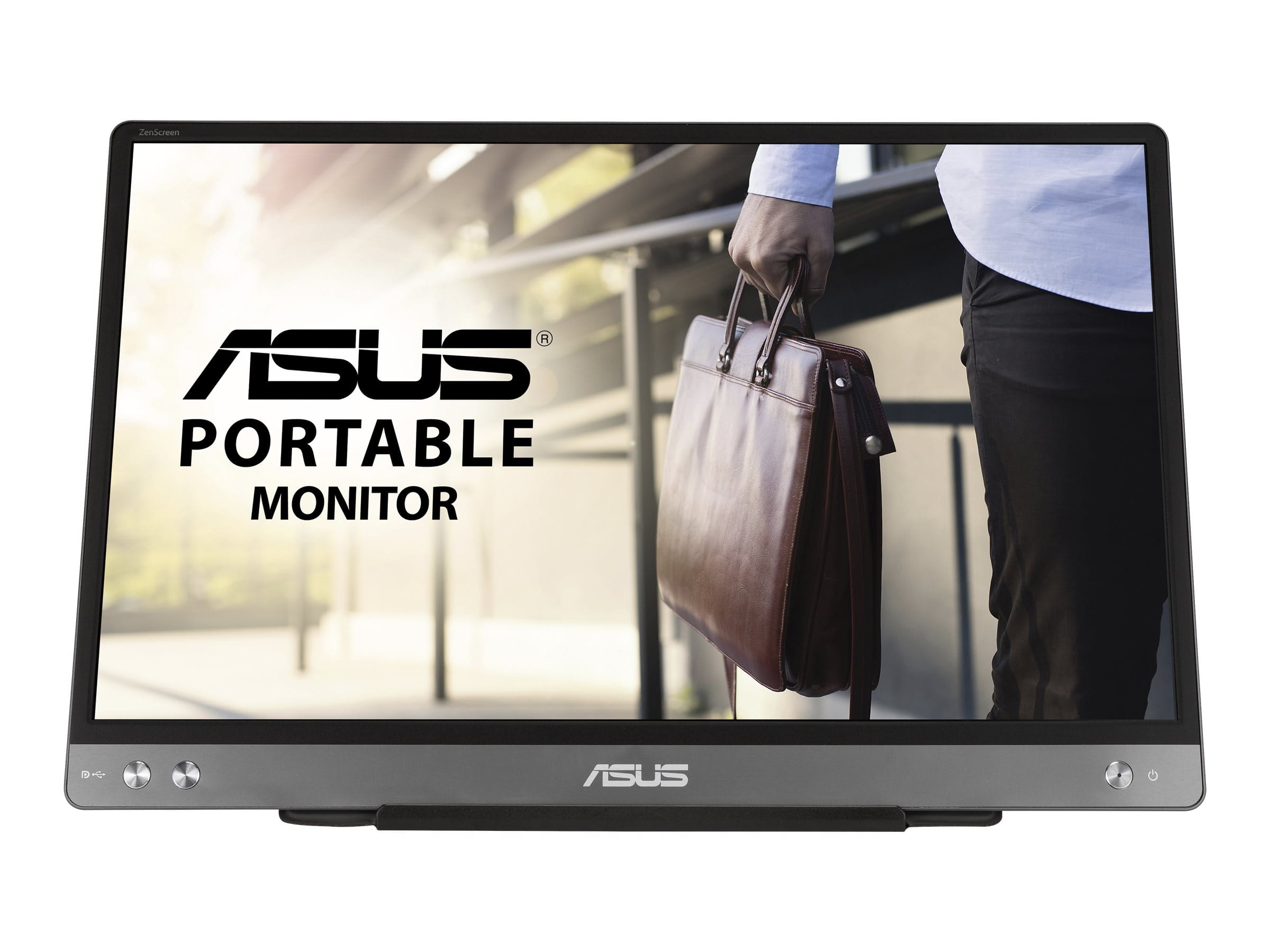 ASUS MB14AC, 35,6 cm (14"), 1920 x 1080 Pixel, Full HD, 5 ms, Grau