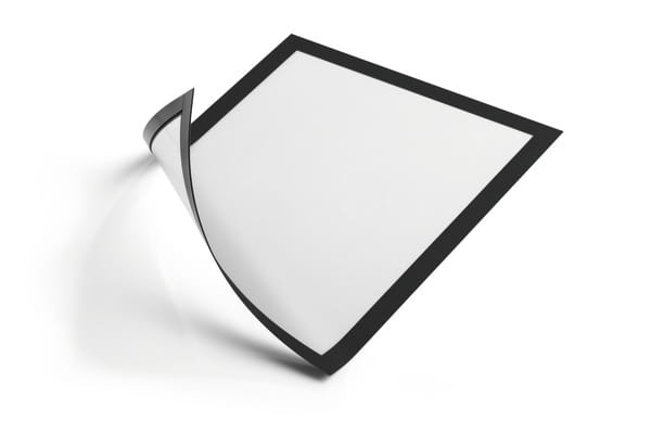 Durable DURAFRAME MAGNETIC - Dokumentenhalterung - für A4 - magnetisch - Schwarz (Packung mit 5)