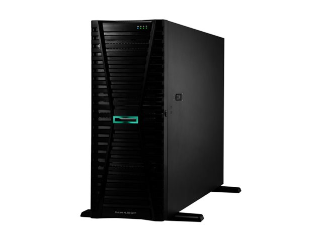 HPE ProLiant ML350 Gen11 - Server - Tower - 4U - zweiweg - 1 x Xeon Silver 4510 / 2.4 GHz - RAM 32 GB - SATA/SAS/NVMe - Hot-Swap 8.9 cm (3.5")