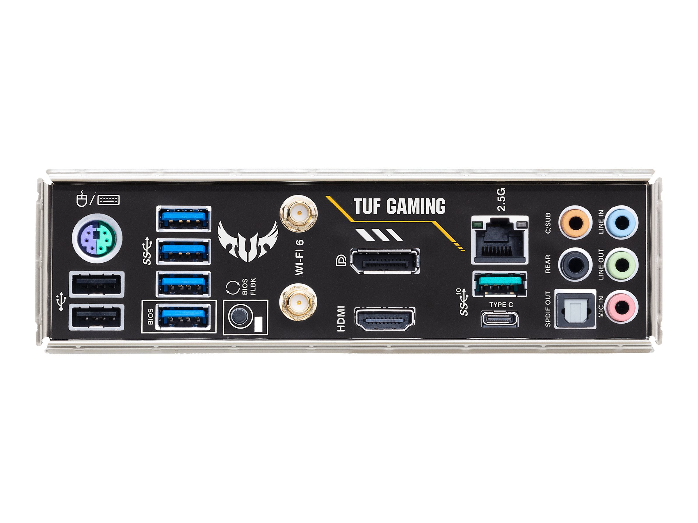 ASUS TUF GAMING B550M-PLUS WIFI II - Motherboard - micro ATX - Socket AM4 - AMD B550 Chipsatz - USB-C Gen2, USB 3.2 Gen 1, USB 3.2 Gen 2 - 2.5 Gigabit LAN, Wi-Fi 6, Bluetooth - Onboard-Grafik (CPU erforderlich)