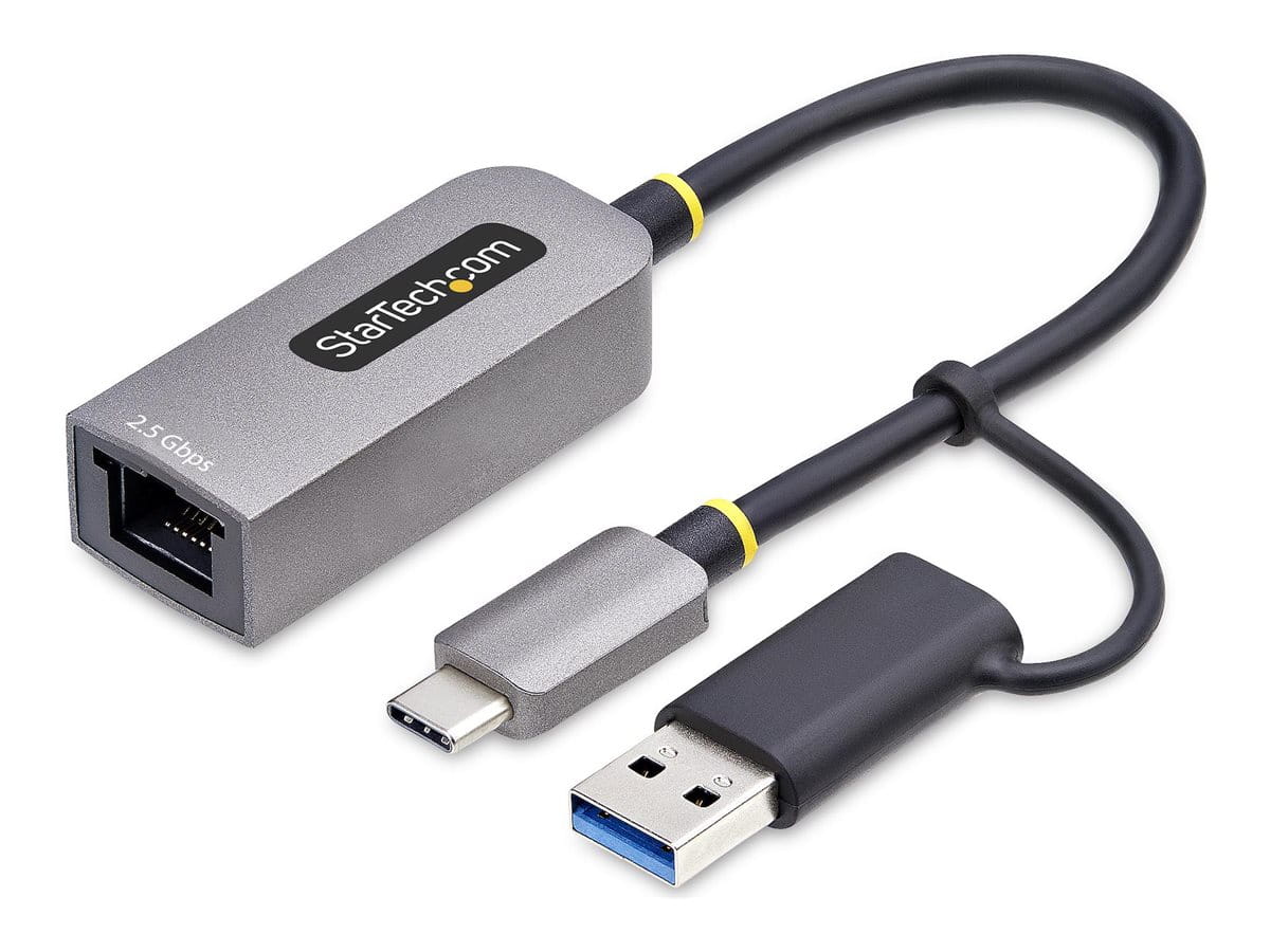 StarTech.com 2.5GbE USB-C to Ethernet Adapter