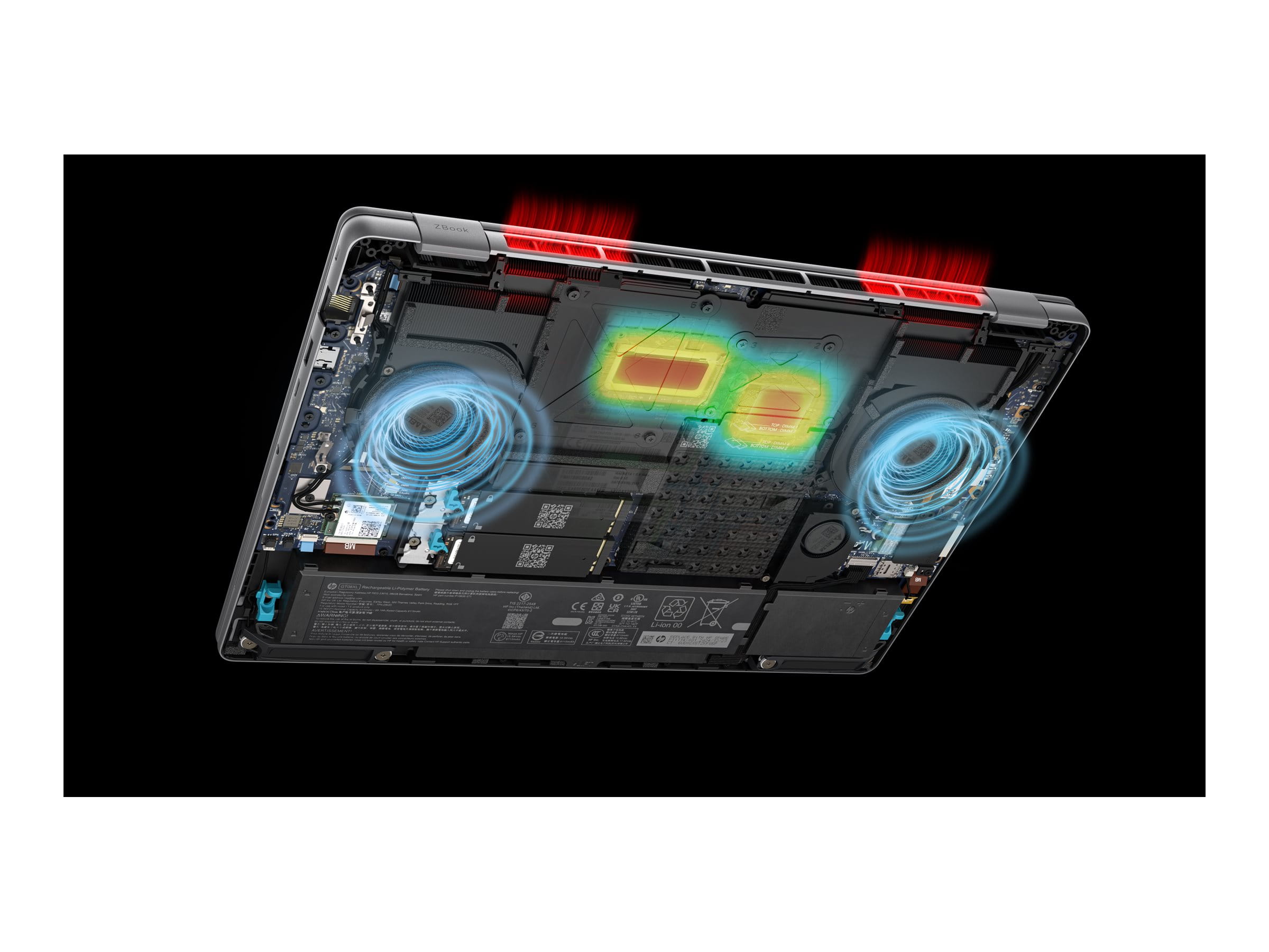 HP ZBook Fury 16 G1i Mobile Workstation - Intel Core Ultra 7 255HX / 2.4 GHz - Win 11 Pro - RTX PRO 2000 Blackwell - 32 GB RAM - 1 TB SSD NVMe - 40.6 cm (16")