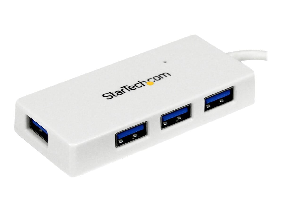 StarTech.com Startech 4 Port USB 3.0 SuperSpeed Hub - Weiß