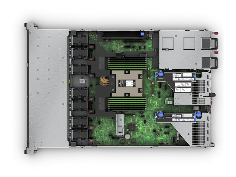 HPE ProLiant DL325 Gen11 - 1U - 1-Weg - 1 x EPYC 9224 / 2.5 GHz - RAM 64 GB - SATA/SAS/NVMe - Hot-Swap 6.4 cm (2.5") (Smart Choice)
