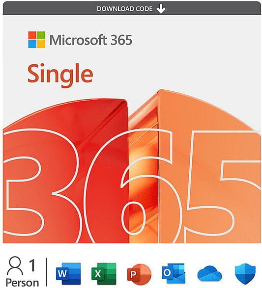 Microsoft 365 Single Jahreslizenz